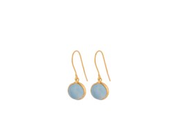 NOTES OF NATURE Aura Blue Earhooks