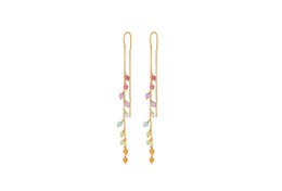ESSENCE OF SPRING Rainbow Earchains